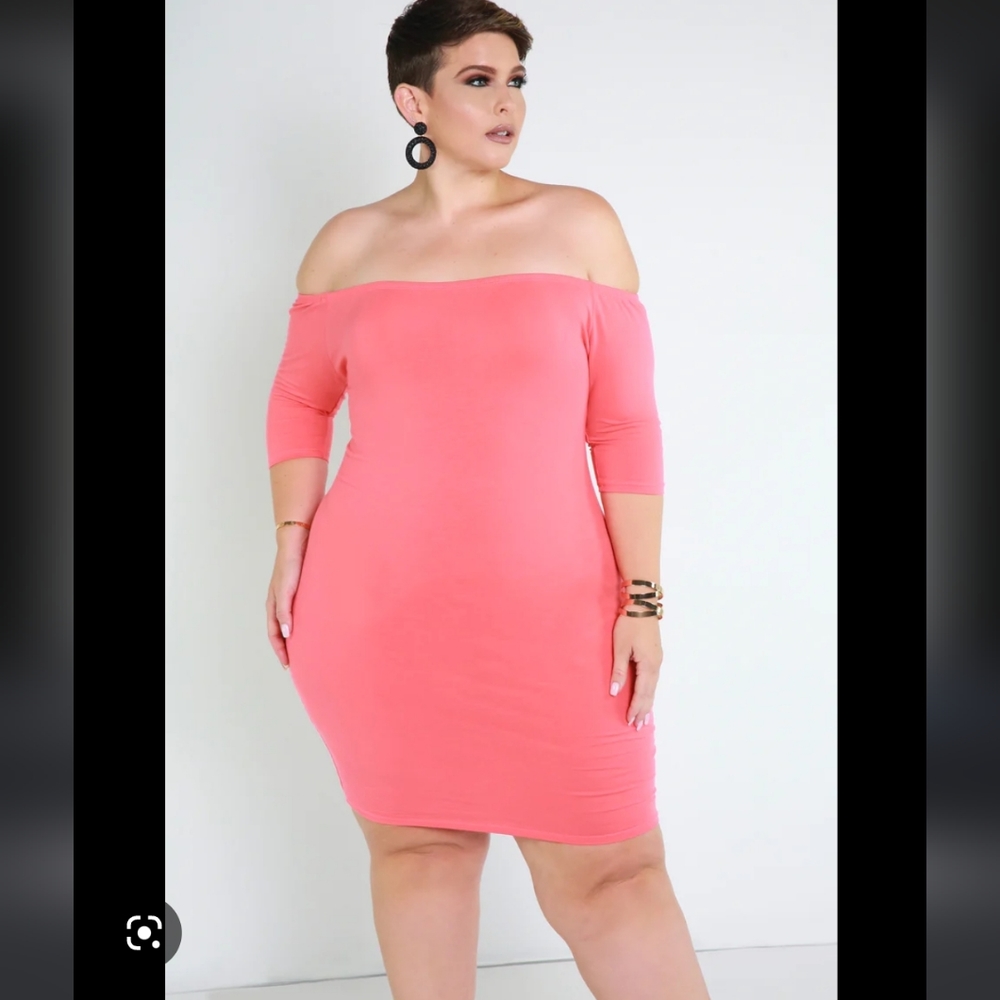 Rebdolls Essential Over The Shoulder Mini Dress